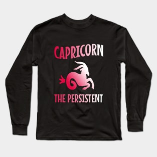 Capricorn the persistent Long Sleeve T-Shirt